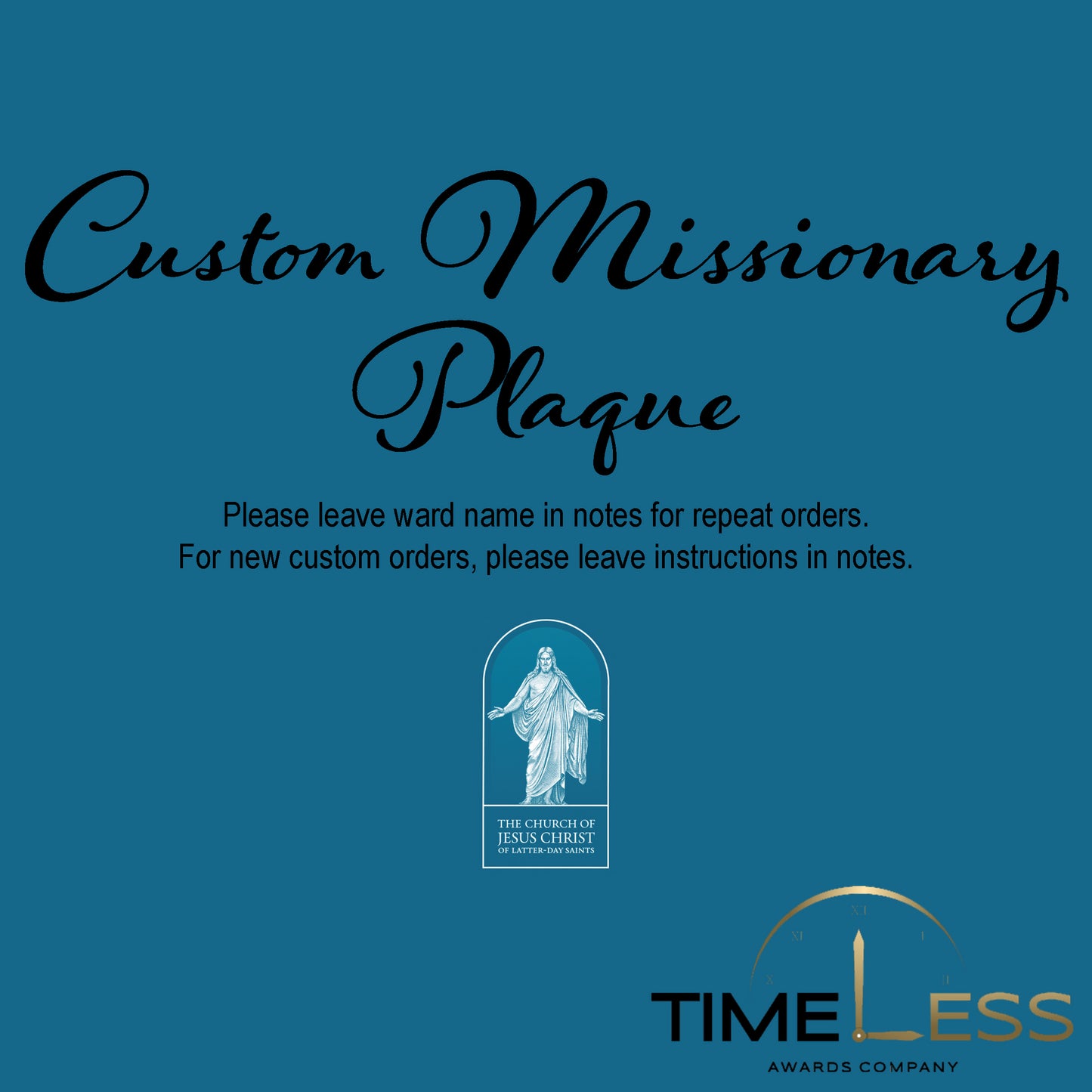 Missionary Plaque