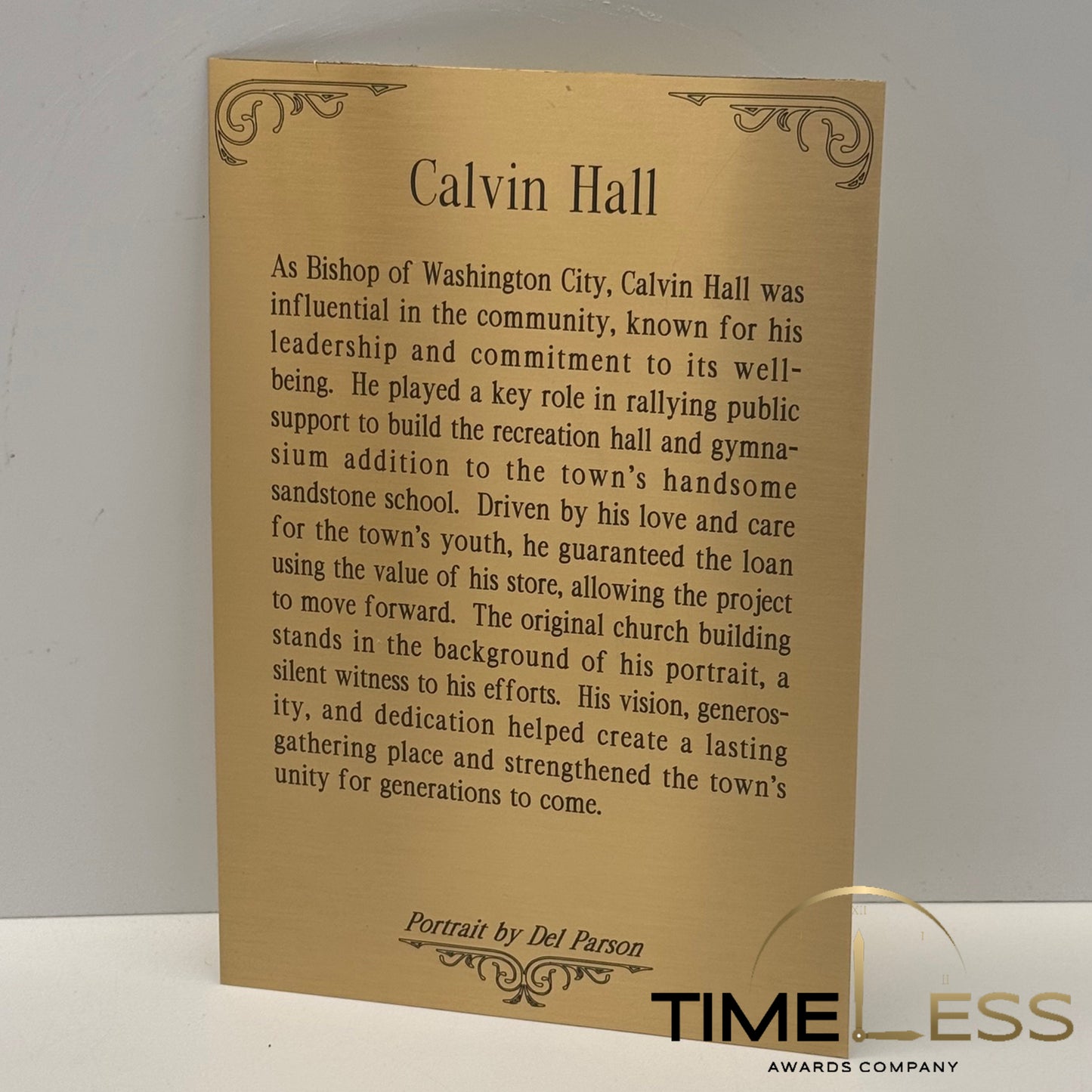 Satin Brass Plate