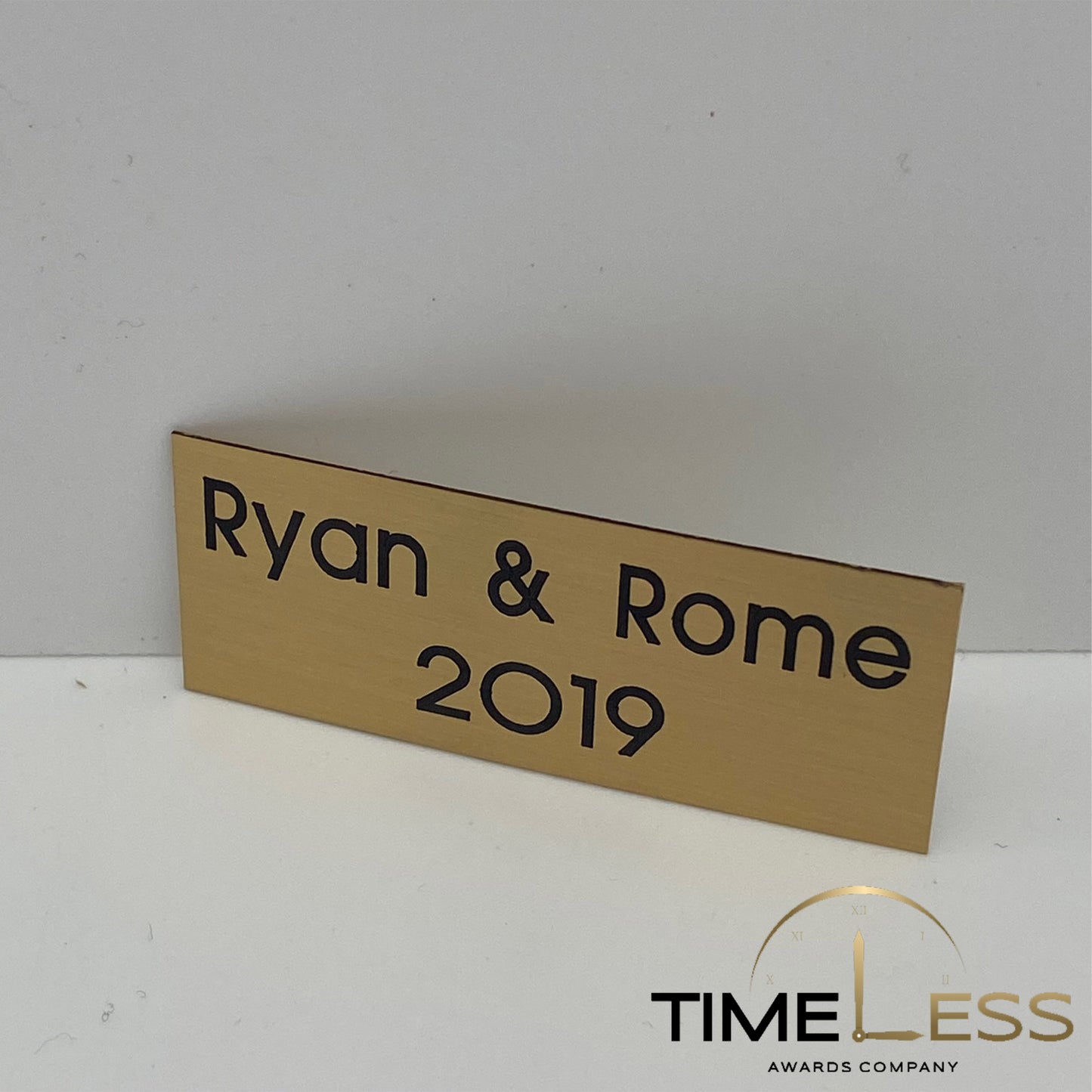 Satin Brass Plate