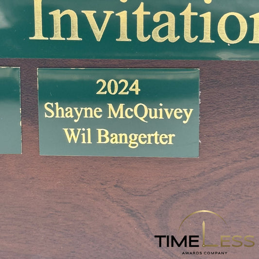 Green Brass Metal Plate