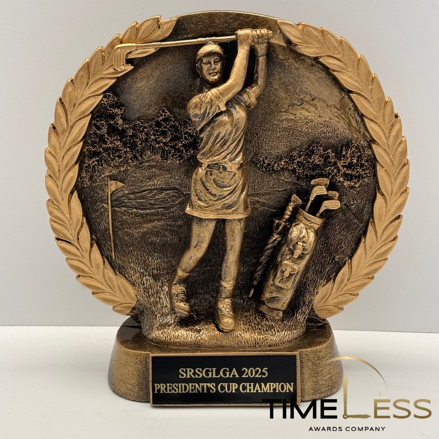 High Relief Female Golf Award