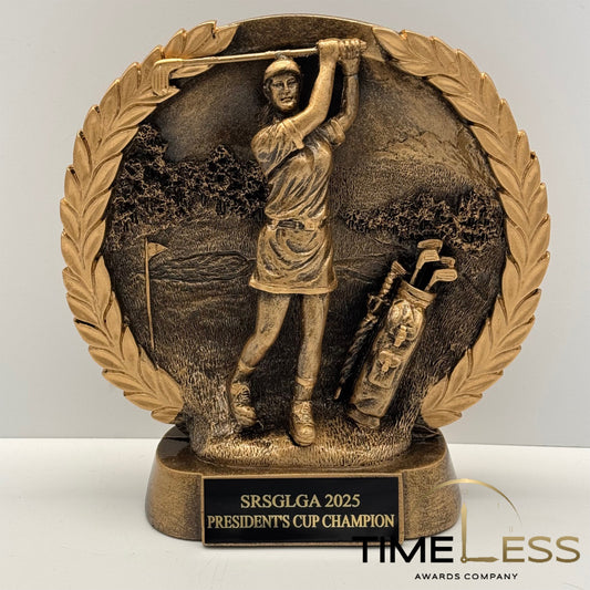 High Relief Female Golf Award
