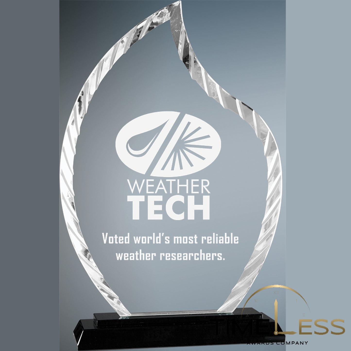 Flame Accent Glass Award