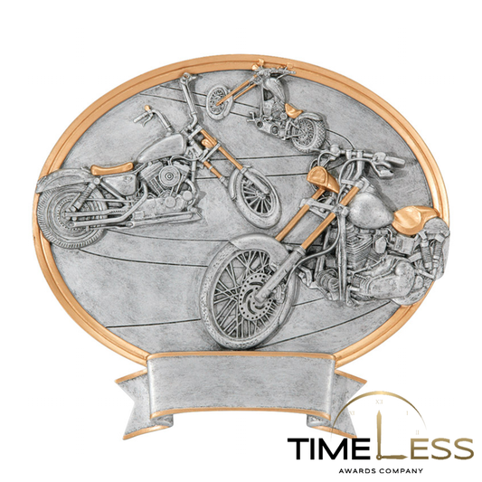 Oval Legend Resin, CHOPPER - 8 1/2" X 8"