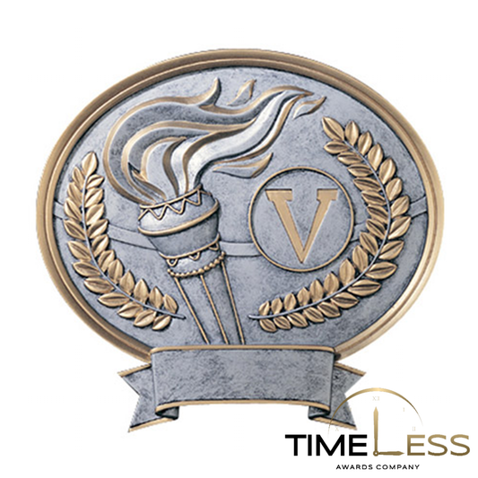 Oval Legend Resin VICTORY - 8 1/2" X 8"